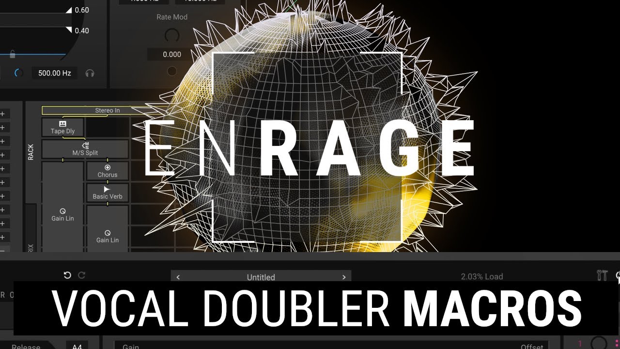 ENRAGE - Vocal Doubler Advanced Macros - Tutorial
