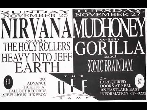 Nirvana - Live at The Off Ramp Cafe, Seattle, WA, USA, 11/25/1990