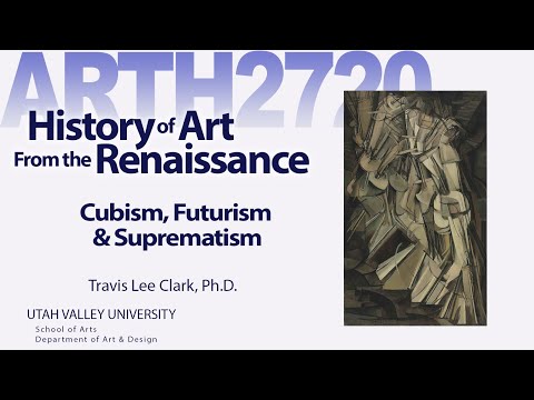 Lecture15 Cubism, Futurism & Suprematism