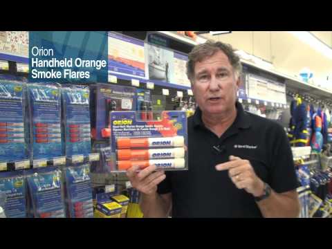 Orion Handheld Orange Smoke Flares