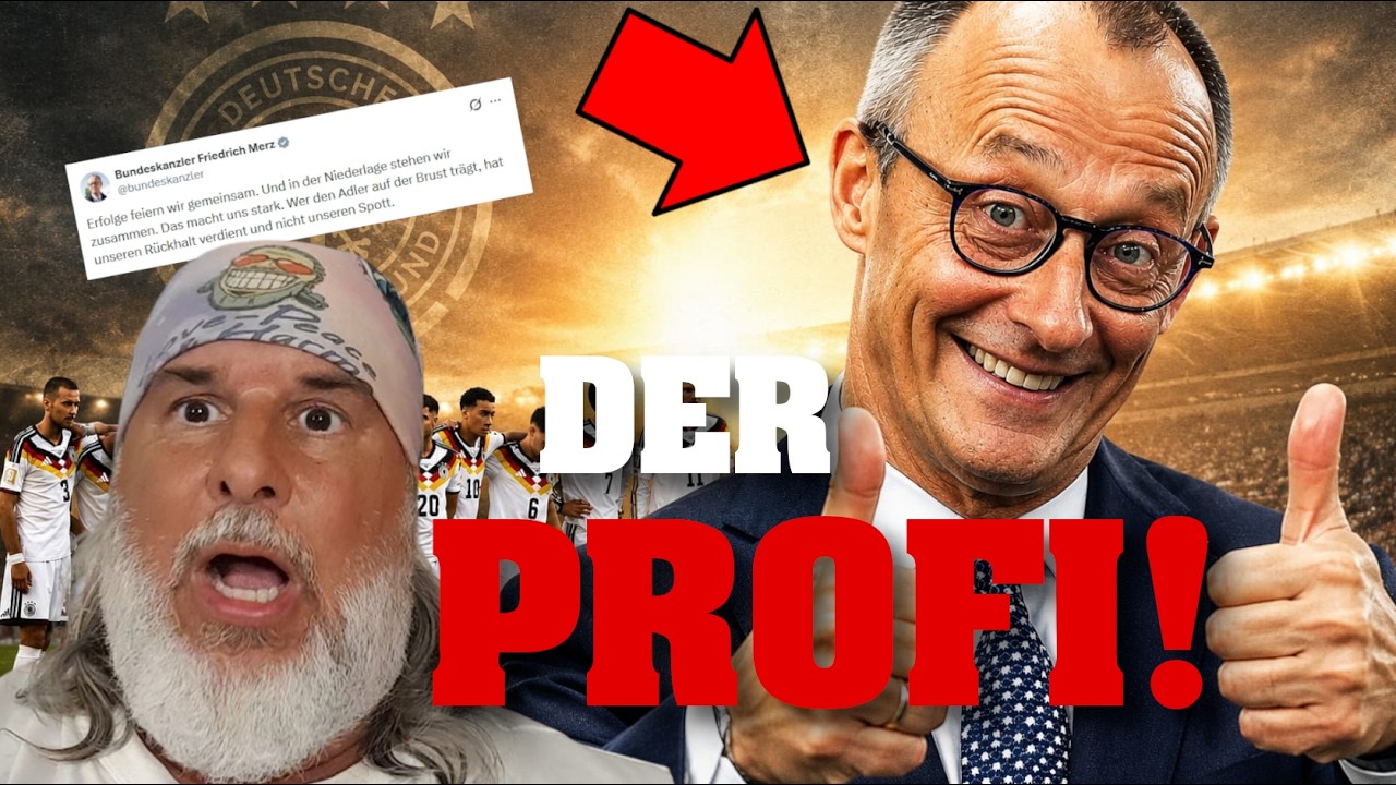 MERZ versemmelt zweiten Elfer mit neuem Post über WM-Versager! 💥⚡️ Tim Kellner #PolitSatire #Comedy