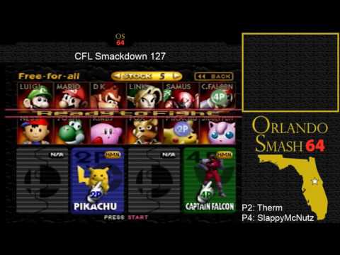 CFL Smackdown 127 Therm Rat vs SlappyMcNutz Falcon SSB64