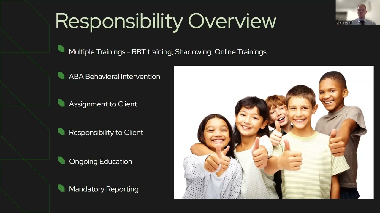 Aspen Developmental Services Internship Report - Charles Dunn