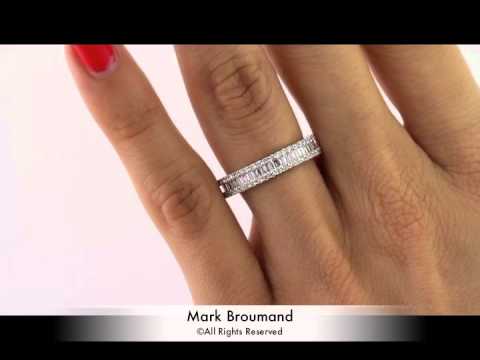 2.00ct Baguette Cut Diamond Eternity Band-Mark Broumand