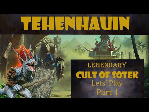 Tehenhauin -Total War: Warhammer 2 - Legendary Lizardmen Campaign Part 1