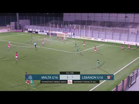 Malta U16 vs Lebanon U16 - International Friendly Match