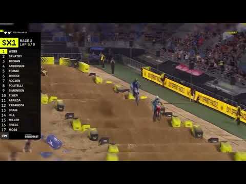 World Supercross Australia 450 race 2 2025