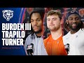 Luther Burden III Ozzy Trapilo Shemar Turner On The Start Of Rookie Minicamp Chicago Bears