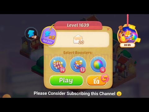 Matchington Mansion Level 1639, Level 1640 & Level 1641 - iOS/Android