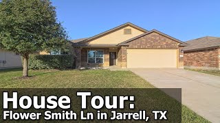 MLS House Tour: 125 Flower Smith Ln in Jarrell, TX - Spacious Four Bedroom in Sonterra