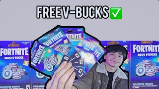 I give away Free V-Bucks