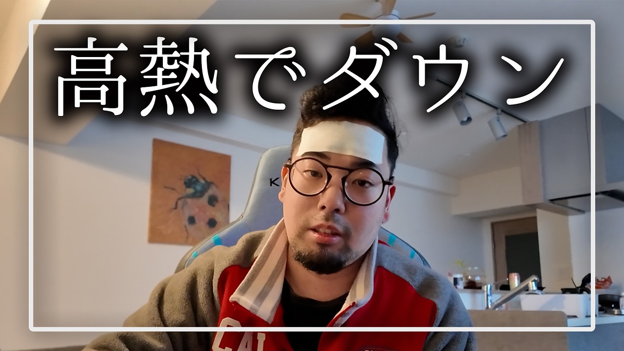 病院に行っても治らない高熱で倒れてました【2月3月のVlog】