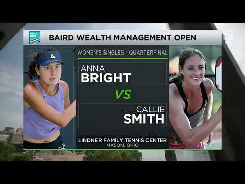 Baird Open - Womens Singles - Anna Bright Vs. Callie Smith