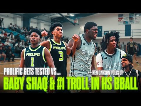 KEN CARSON Watches #1 PG Naz Anderson & #1 2027 Bruce Branch III Get TESTED by BABY SHAQ