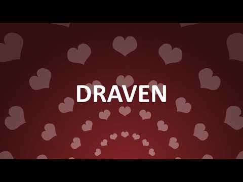 HAPPY BIRTHDAY DRAVEN