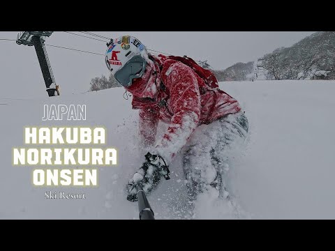 Hakuba Norikura Onsen Ski Resort in Japan