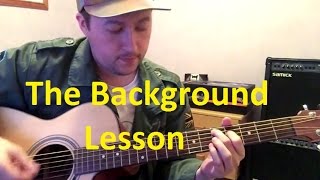 Third Eye Blind - The Background Lesson/Tutorial