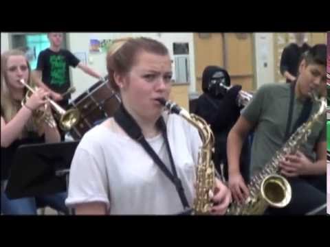 Band Wars: A Middle School Band Star Wars Mashup