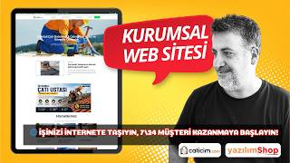 Web Sitesi Tasarımı | Profesyonel Kurumsal Site Yapımı (Örnek: caticim.com) – ya