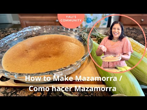 How to Make the Puerto Rican MAZAMORRA Recipe/ Como Hacer la Receta de Mazamorra a lo Boricua
