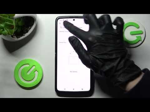 MOTOROLA RAZR 2022 - How To Setup Alarm Clock