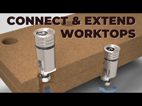 Connect & Extend Your Worktops with Bench Connecting Dogs
