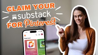 How to Claim Your Substack on Pinterest & Create a Strategy