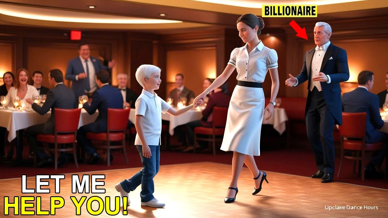 Billionaire Dad Sees Waitress Let Disabled Son Lead a Dance Step – Then Changes Her Life Forever
