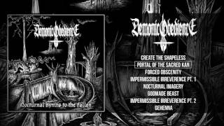 DEMONIC OBEDIENCE - NOCTURNAL HYMNS TO THE FALLEN (FULL ALBUM STREAM) [SATANATH RECORDS]