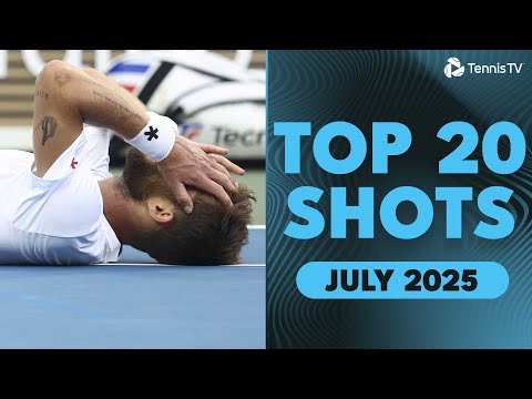 Craziest Match Point EVER? 😵‍💫: Top 20 Shots From July 2025!