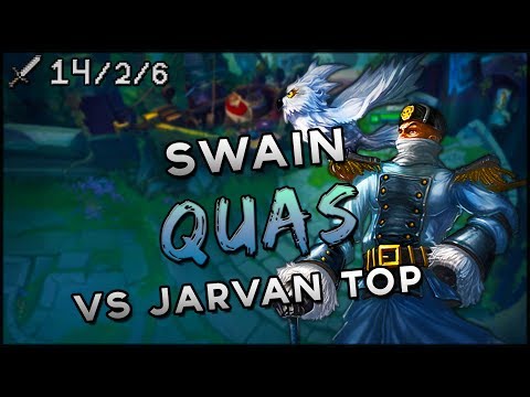 S7 | Quas Swain vs Jarvan TOP | Ranked League VOD