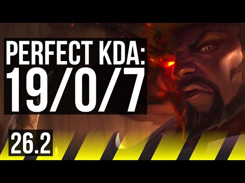 LUCIAN & Nami vs DRAVEN & Poppy (ADC) | Perfect KDA: 19/0/7 | TR Grandmaster | 26.2