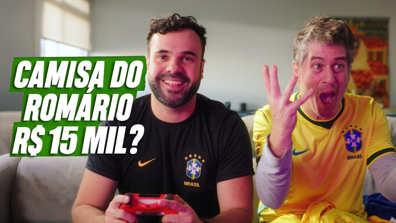 A CAMISA DO ROMÁRIO | EMBRULHA PRA VIAGEM