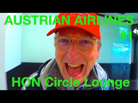 AUSTRIAN Airlines Primeira Classe | Business & Senator Lounge VIP Aeroporto Viena | Der HON PrivateJet