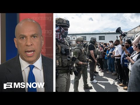 ‘Delaney Hall has to be CLOSED NOW: Sen. Booker on ‘HORRIFYING’ ICE Facility Visit