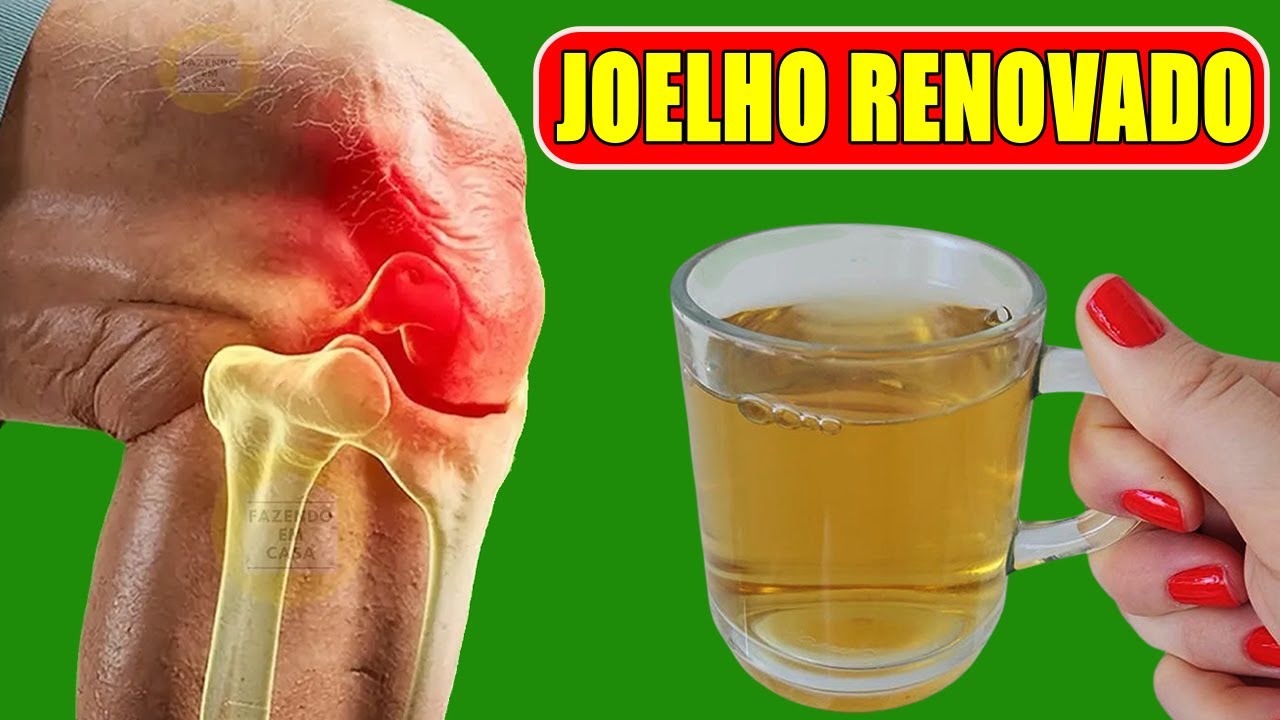 JOELHO RENOVADO! O Chá que Reduz a Dor no Joelho, Artrite, Tendinite e Previne Trombose