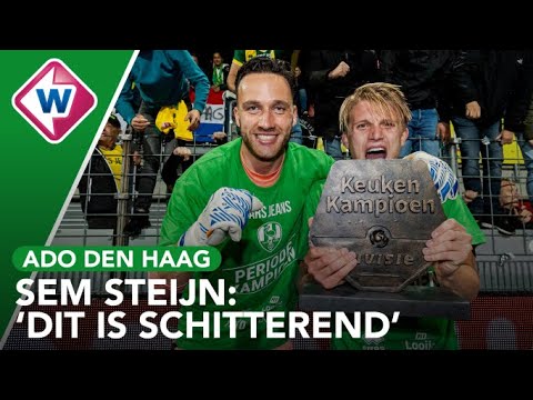 Sem Steijn na behalen periodetitel: 'Dit is schitterend' - OMROEP WEST SPORT
