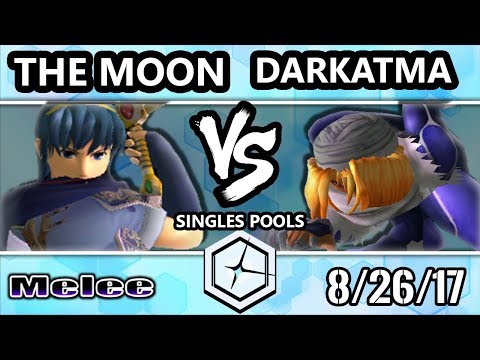 Shine 2017 SSBM - MSF | The Moon (Marth) vs Darkatma (Sheik) - Smash Melee Pools