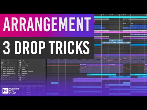 Arrangement Tutorial | 3 Drop Tricks | Melodic Techno