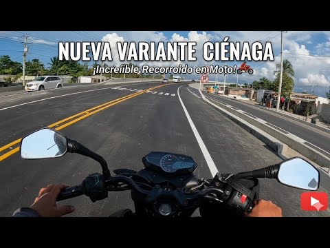 Así se ve la nueva variante del puente o viaducto de Ciénaga.