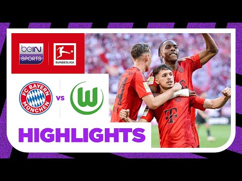 Bayern Munich v Wolfsburg | Bundesliga 23/24 Match Highlights