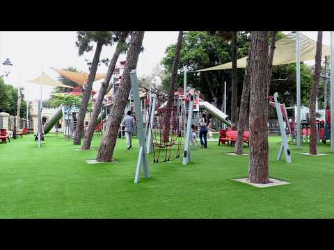El parque infantil del Parque Hernández, el favorito de los melillenses