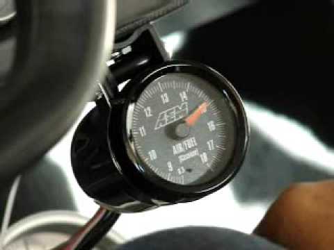 AEM Analog Wideband Air/Fuel Gauge Install Part 2 of 2