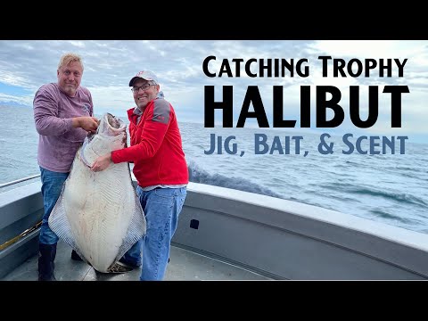 Halibut Fishing Rig for Coastal Alaska - Jig, Bait & Scent