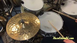 Video thumbnail for Zildjian POCKET HATS Hihats 13” 824 1222 g by Hazelshould Drums & Cymbals