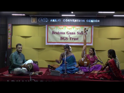 Brahma Gana Sabha(regd) & BGS Trust - Vani Ramamurthy Vocal