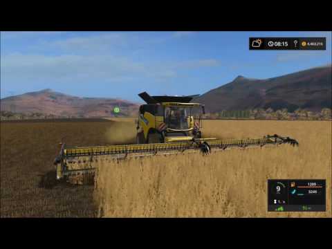 Farming Simulator 17 Time Lapse # 1 ( Mustang Valley Ranch )