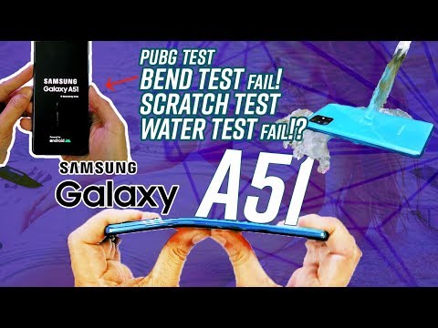 Samsung Galaxy A51 Durability - Something Snapped! low DQ (Take Care)  Water Test fail?