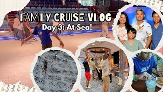 CRUISE DAY 3: SOCCER, MAGIC SHOW, 70'S DANCE PARTY - PINOY FAMILY SA AUSTRALIA