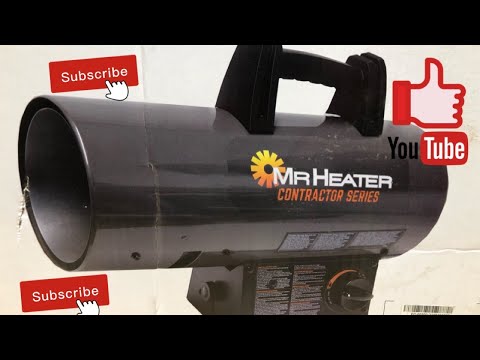 Mr. Heater forced air unit review. Home Depot version 30k-60k BTU,s